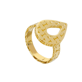 Anello Goccia Piatta