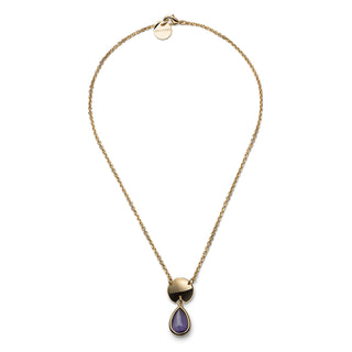 Violet Drop Necklace