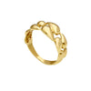 Anello Fantasia Oro 18 Kt Gocce Mis 13