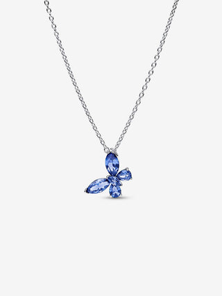 Collana Farfalla Luminosa Blu