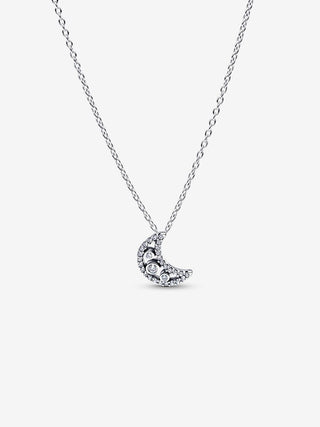 Collana Luna Crescente Luminosa