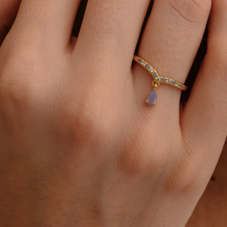 Anello Lilac M Argento Dorato