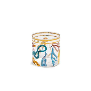 Seletti Bicchiere acqua toiletpaper snakes