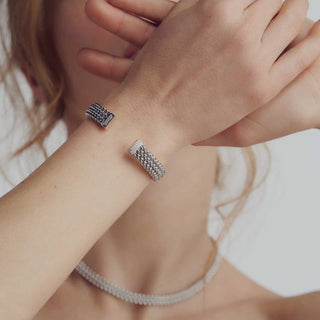 Bracciale Linea Chicco Bianco Zirconi