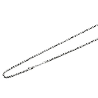 Men's Necklace with White Venetian Chain