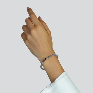Bracciale Rigido Aperto in Maglia Chicco Di Riso