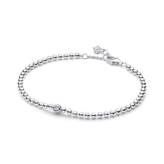 Bracciale Sfere con Punto Luce