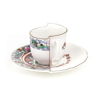 Seletti Tazzina caffe` con piattino hybrid tamara