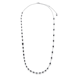 Necklace with Polished Ovals 90 cm