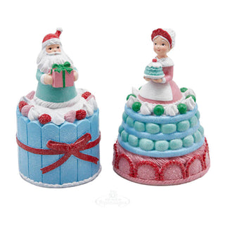 Santa/Mom Cake Nat.Poly (2Ass)
