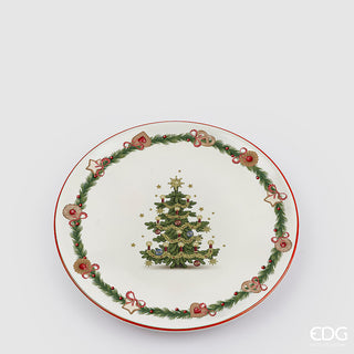 Piatto Xmas-Tree Rotondo