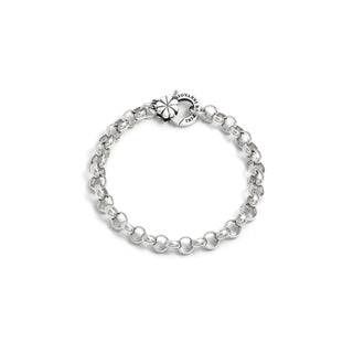 Bracciale Rolo' Chiusura Quadrifoglio
