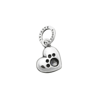 Giovanni Raspini Charm cuore dog