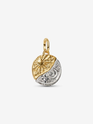 Medallion Sole e Luna "Ad Astra Per Aspera"