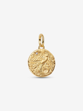 Medallion Rondine "Dum Vita Est Spes Est"