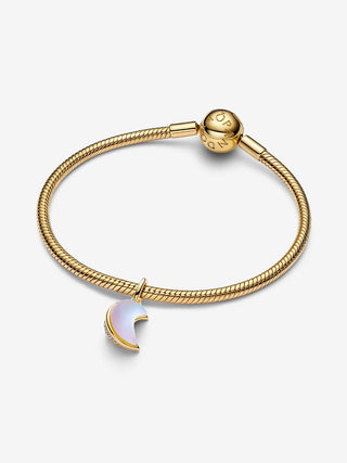 Charm Pendente Luna Crescente Luminosa