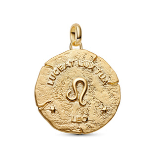 Charm Medallion XL Leone "Luceat Lux Tua"