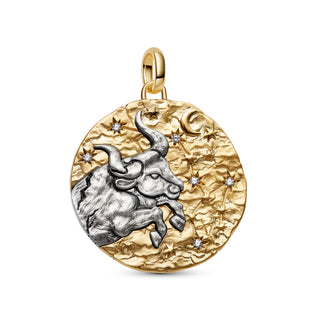 Charm Medallion XL Toro "Fortitudo Animi"
