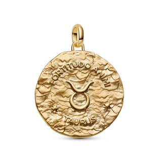 Charm Medallion XL Toro "Fortitudo Animi"