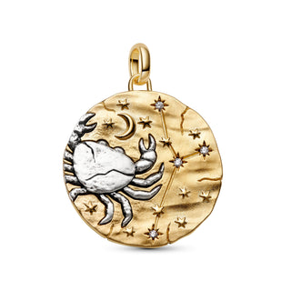 Charm Medallion XL Cancro "Intuitio Animi"