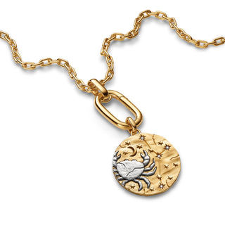 Charm Medallion XL Cancro "Intuitio Animi"