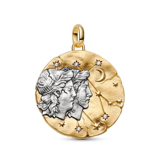 Charm Medallion XL Gemelli "Sapere Aude"