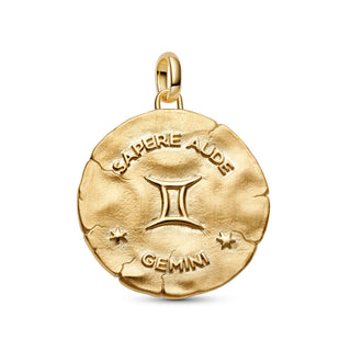 Charm Medallion XL Gemelli "Sapere Aude"
