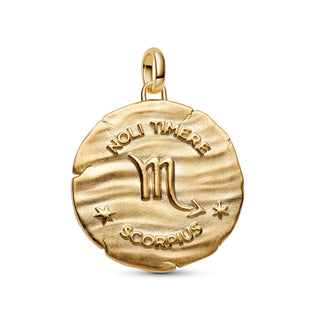 Charm Medallion XL Scorpione "Noli Timere"