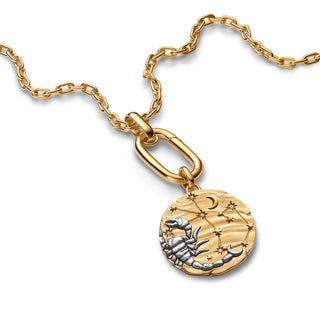 Charm Medallion XL Scorpione "Noli Timere"