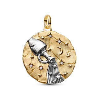 Charm Medallion XL Acquario "Omnia Mutantur"