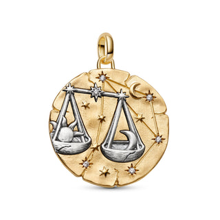 Charm Medallion XL Bilancia "Aequilibrium Animae"