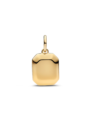 Charm Pendente Astra con Placcatura in Oro 14k e Lapislazzuli d'Imitazione