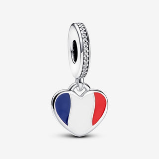 Charm Pendente Bandiera Francese