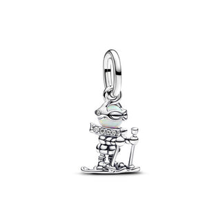 Skier Pendant Charm