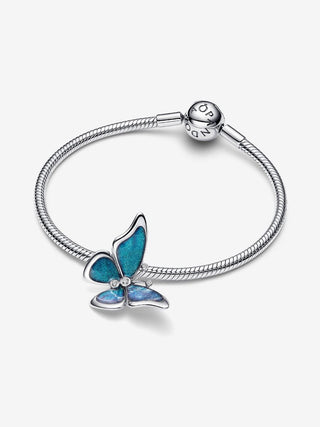 Charm Farfalla Blu Grande