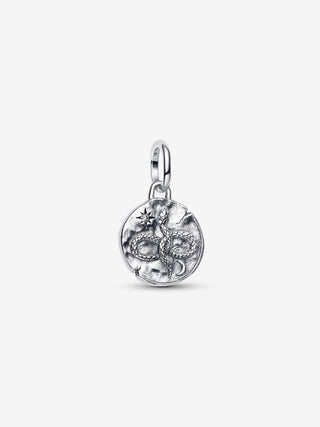 Medallion Serpente "Memento Vivere"