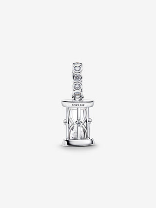 Charm Pendente Clessidra "Time is Precious"