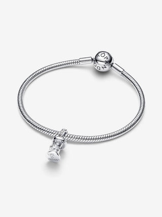 Charm Pendente Clessidra "Time is Precious"