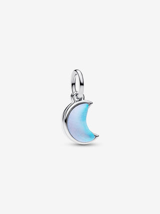 Charm Pendente Doppio Luna Crescente "I Would Give you the Moon"