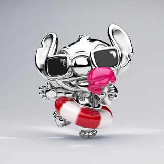 Disney Charm, Lilo & Stitch, Stitch on Vacation
