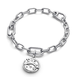 Charm Medallion Delfino "Audaces Fortuna Iuvat"