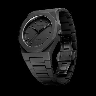 D1 Milano Orologio new polycarbon 40,5 mm nero