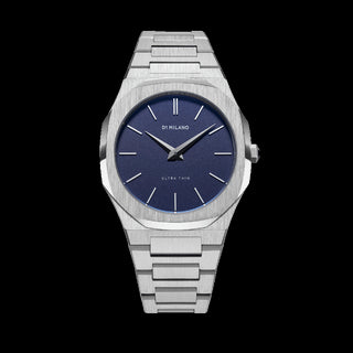 D1 Milano Orologio ultra thin ocean 38 mm argento