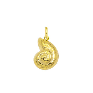 9K Gold Shell Charm