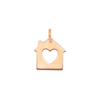 9K Gold House Charm
