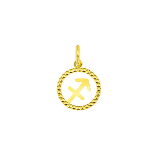 9kt Gold Sagittarius Charm