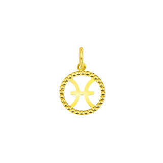 Charm Pesci in Oro 9 Kt