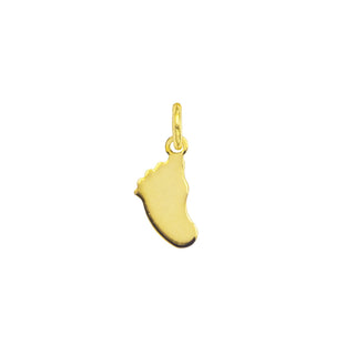 9 Kt Gold Charm Foot