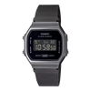 Orologio Vintage Digitale Acciaio Nero 38,6 mm - A168WEMB-1BEF