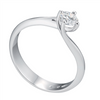 Anello Solitario 9kt Lab G.d. Ct.0,40